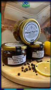 Соус натуральный PRIMI PIATTI Вяленые томаты с каперсами, ст./б. 180 гр.